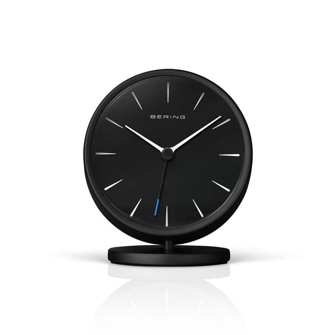 BERING Wecker Tischuhr Alarmclock Analog - 90096-220R schwarz