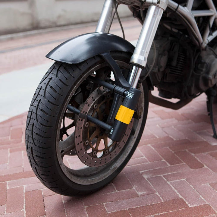 VINZ Ararat Bügelschloss mit Halterung | U-Lock Schloss Motorradschloss Rollerschloss Fahrradschloss