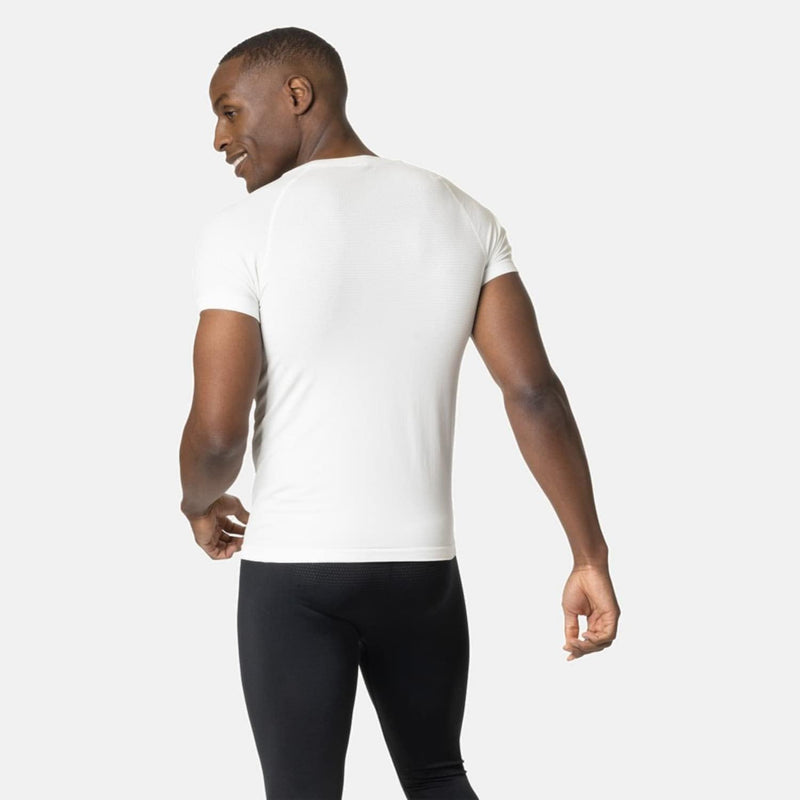 Odlo Herren Funktionsunterwäsche Performance Light ECO XXL Weiss, XXL Weiss