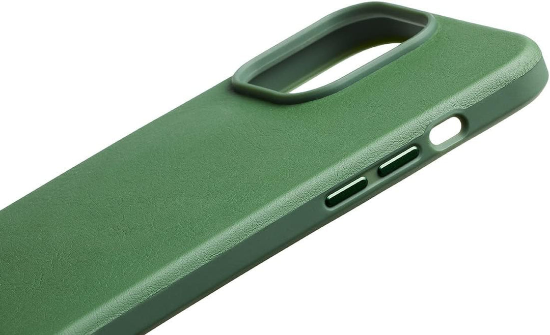 Bellroy Mod Hülle + Brieftasche für iPhone 14 Pro - (Leder-Handyhülle, Slim Card Holder) - Evergreen
