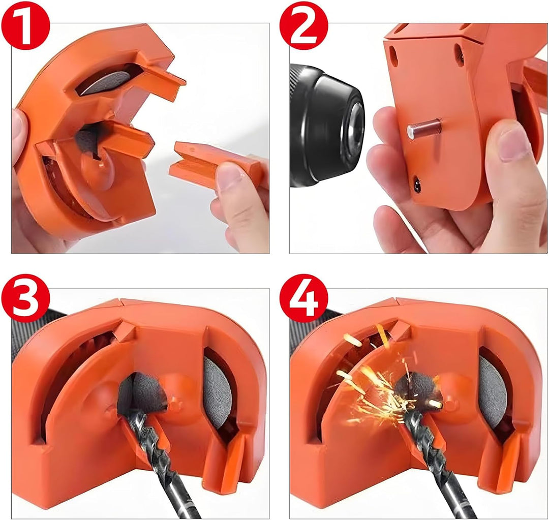 IUSOT Multipurpose Drill Bit Grinding Sharpener für Diamantschleifscheiben,Bohrerschleifgerät Elektr