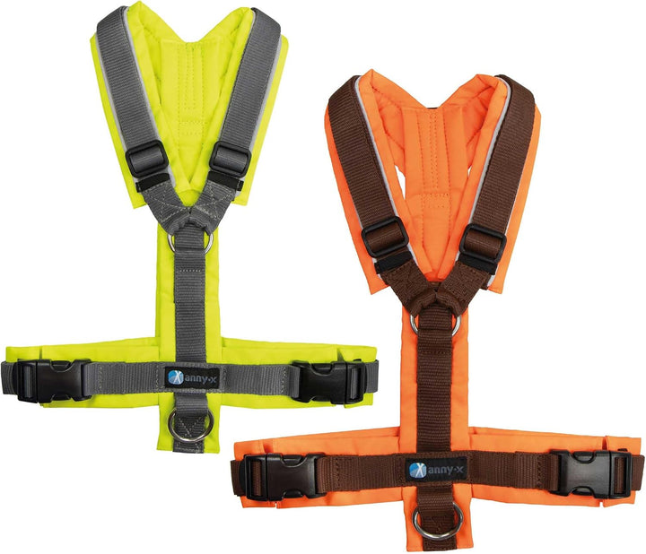 ANNYX Brustgeschirr Protect - leuchtgelb/grau Gr.M M (1er Pack) Lechtgelb/ Grau, M (1er Pack) Lechtg