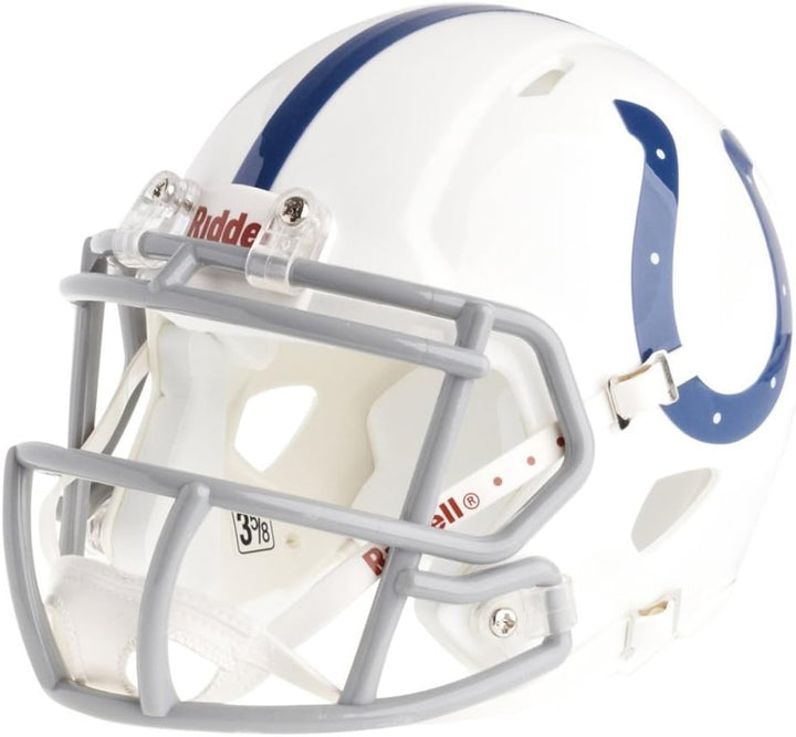 Riddell, Speed-Mini-Helm, NFL Revolution, Unisex n.a 7.5" x 6.5" Indianapolis Colts, n.a 7.5" x 6.5"