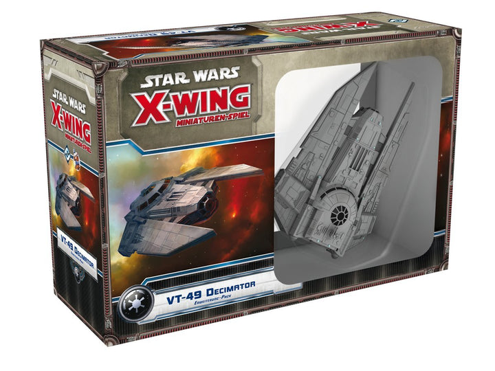 Asmodee HEI0423 - Star Wars X-Wing - VT-49 Decimator, Erweiterung-Pack