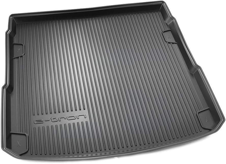 Audi 4KE061180 Gepäckraumschale Kofferraumschale Schutzmatte Einlage Schale mit E-tron Schriftzug, A