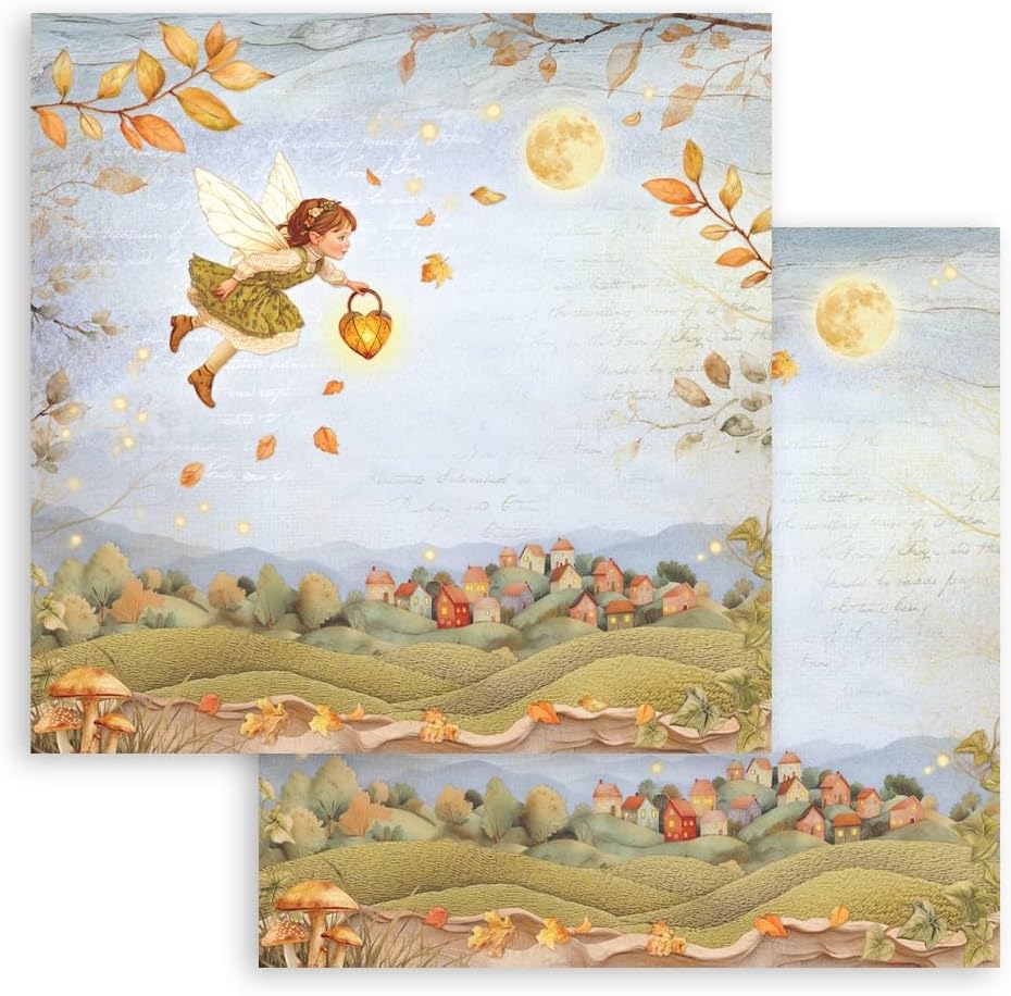 Stamperia - Scrapbook Paper Pad for Scrapbooking, Albums, Card Making, Bullet Journalling and More,