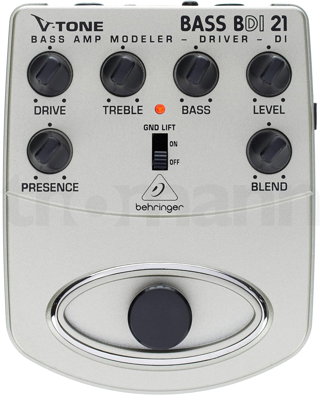 Behringer V-TONE BASS DRIVER DI BDI21 Bass Amp Modeler/Direct Recording Preamp/DI Box V-TONE BASS DR