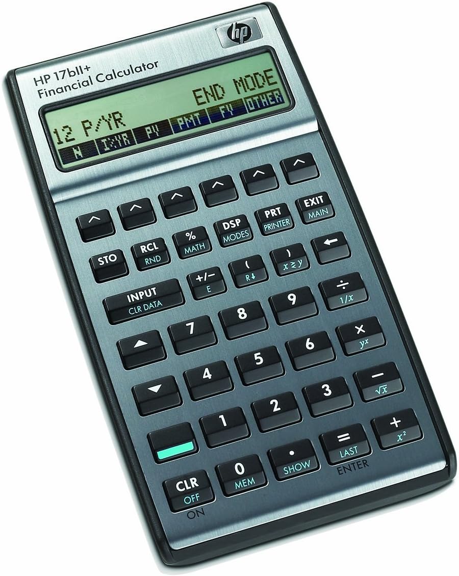 Hewlett Packard HP-17BII+ Finanztaschenrechner