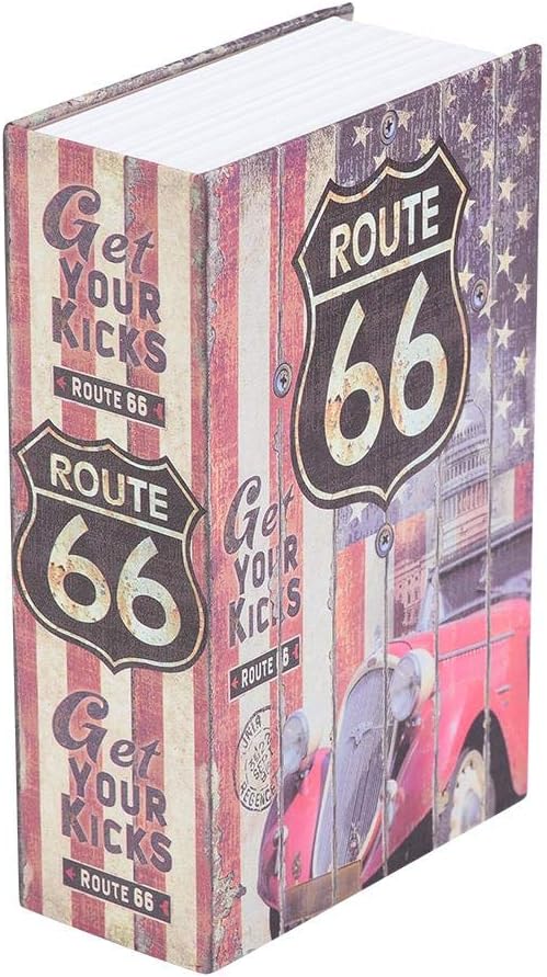 Buchsafe Buchtresor mit Kombinationsschloss, Tragbare Geldkassette Wertsachen Versteck Mini Kreative