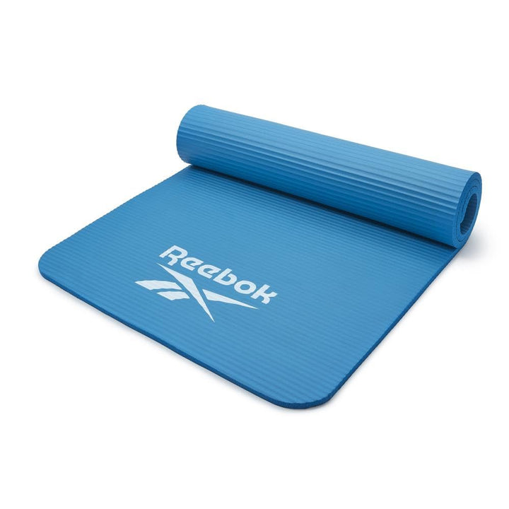 Reebok Trainingsmatte - Rutschfeste Gymnastikmatte aus natürlichem Gummi in 7mm, 10mm, 15mm und vers
