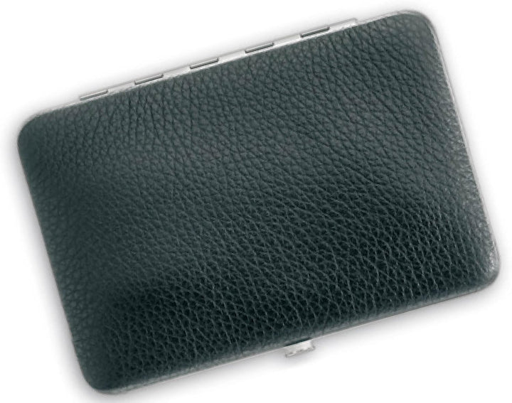 Niegeloh - Capri - 7-tlg. Maniküre-Set - schwarzes Etui aus Leder
