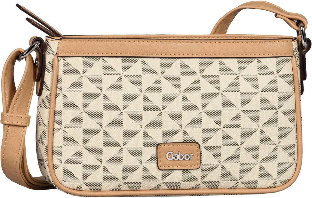 camel active Damen Barina Umhängetasche Mixed White, Mixed White