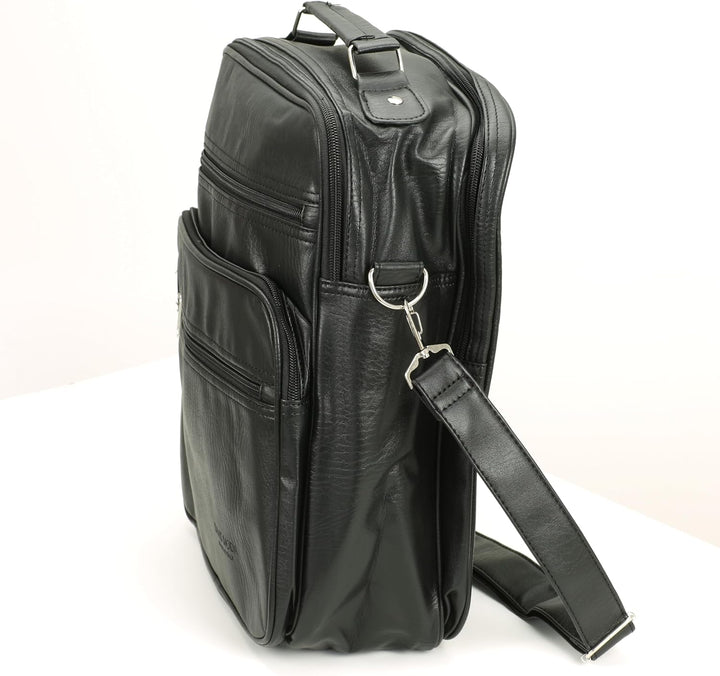 Echt Leder Arbeitstasche Umhängetasche Herrentasche Schultertasche Messenger Flugbegleiter Für Damen