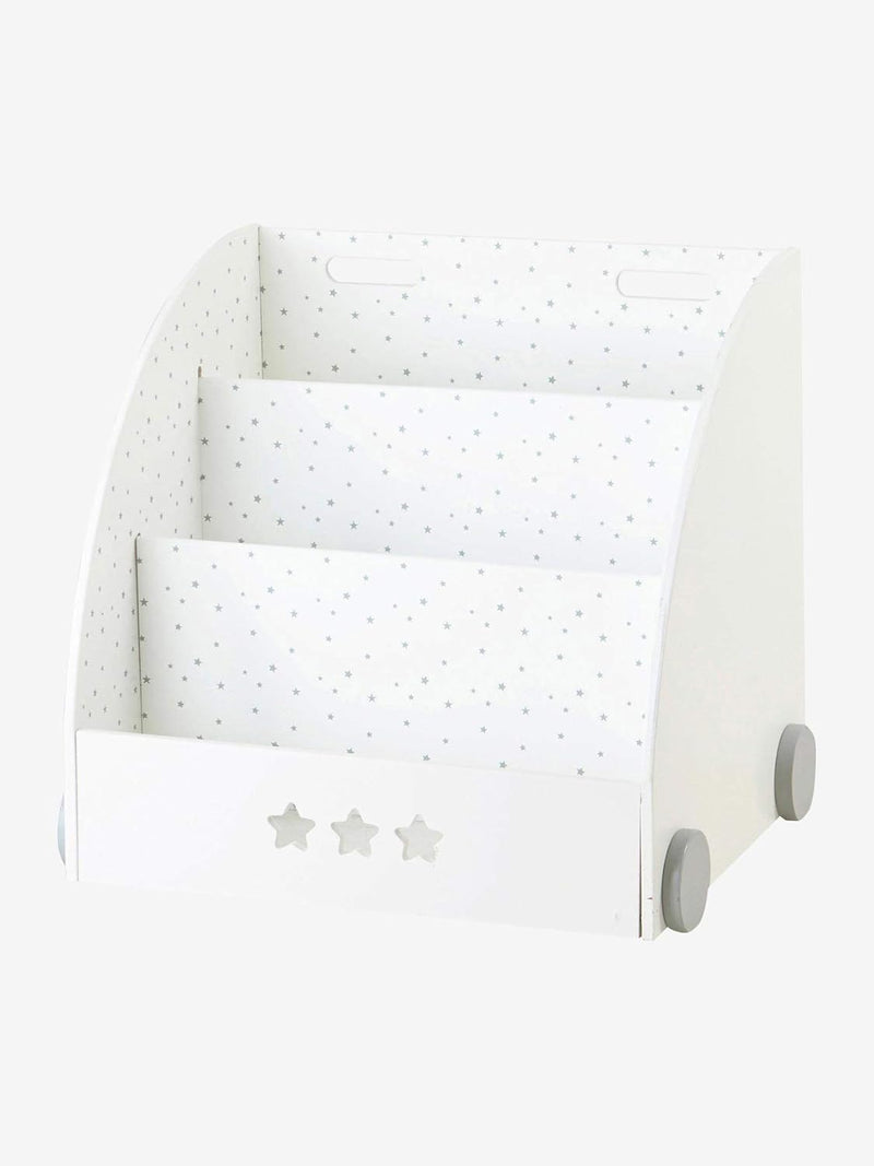 Vertbaudet Bücherregal Sirius für Kinderzimmer weiss/grau ONE Size ONE SIZE Weiss/Grau, ONE SIZE Wei