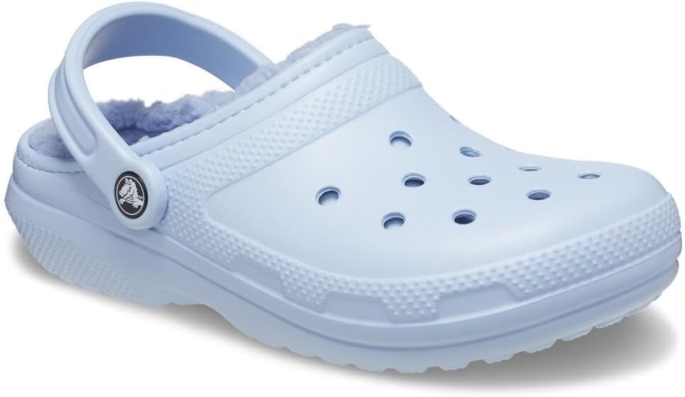Crocs Unisex Classic Lined Clogs 36/37 EU Blue Calcite, 36/37 EU Blue Calcite