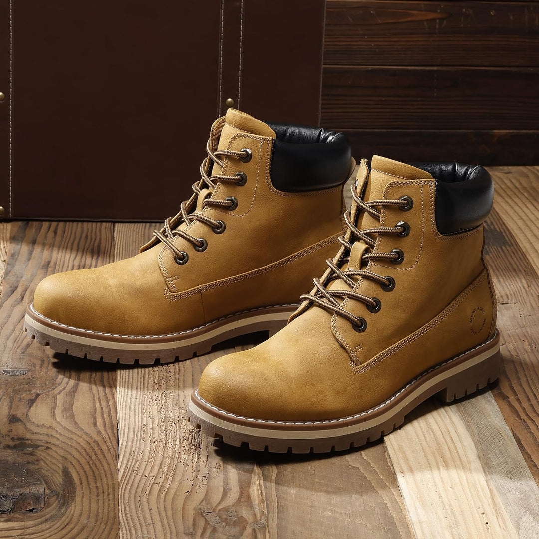 Bruno Marc Winterschuhe Herren Winterstiefel Jungs Warm Gefüttert Schneestiefeletten Kurzschaft Arbe