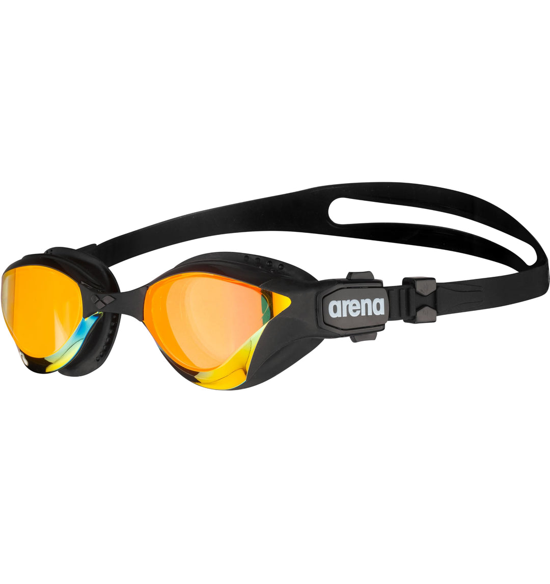 ARENA Unisex Cobra Tri Swipe Mr Schwimmbrille (1er Pack) Einheitsgrösse Yellow Copper-Black, Einheit