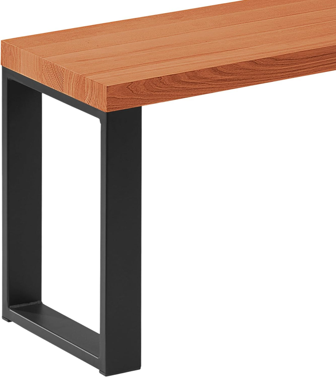 LAMO Manufaktur Hocker Beistelltisch Sitzbank 30x30x47 cm, Möbelfüsse Simple Schwarz/Dunkel, LSB-01-