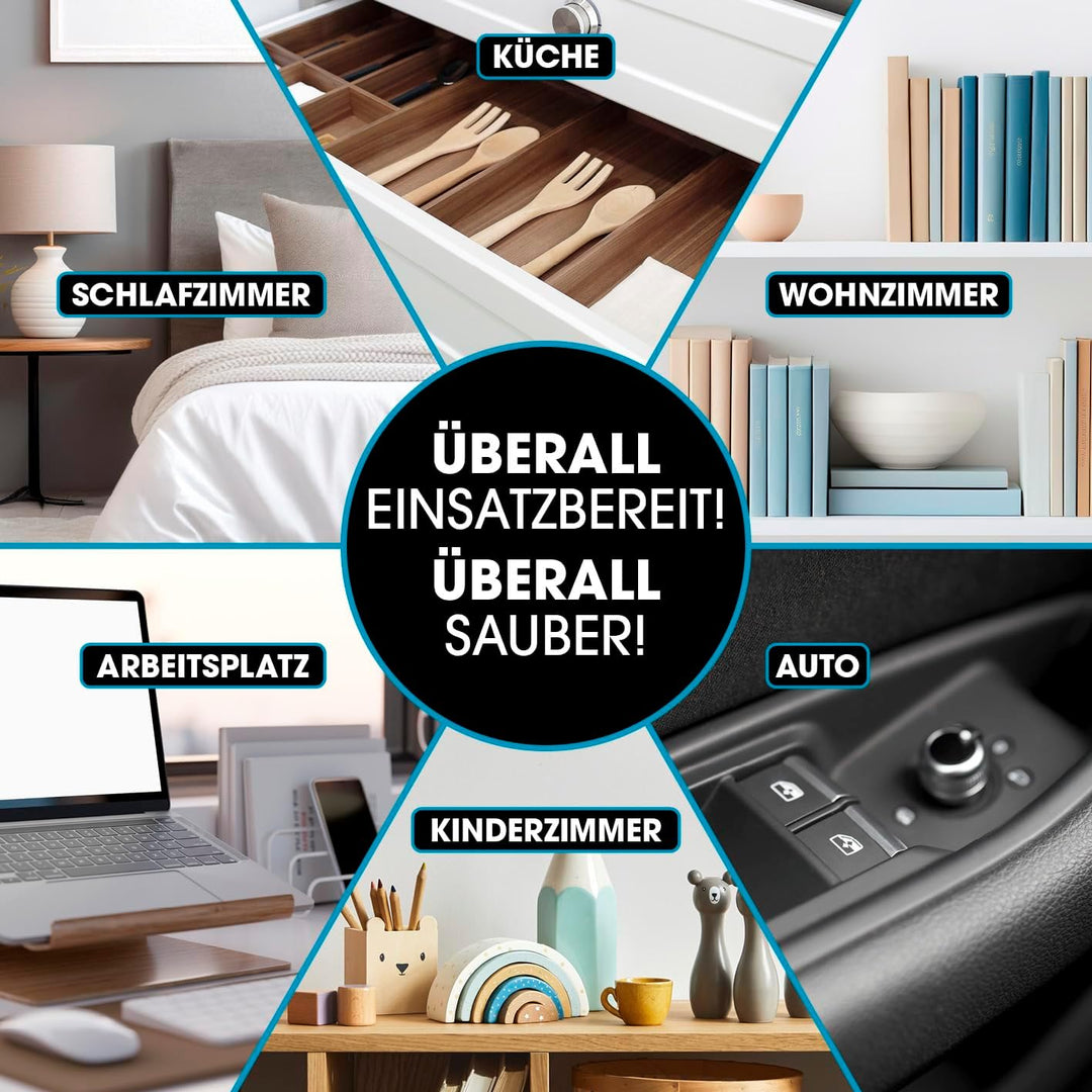 CLEANmaxx 2in1-Handstaubsauger mit Saug- & Gebläsefunktion | Akkusauger - kabellos & leistungsstark