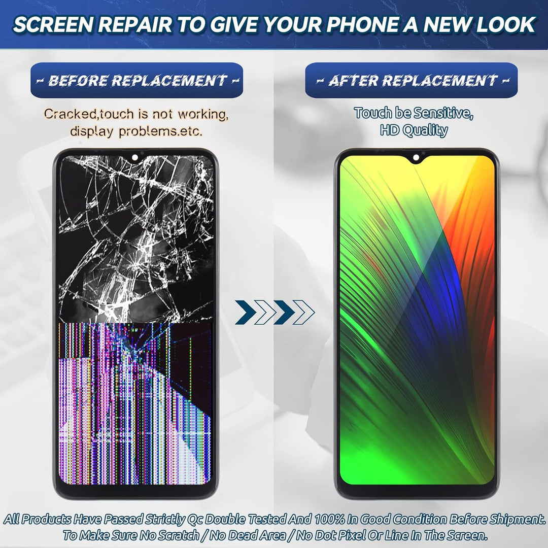 RongZy für Samsung Galaxy A10 LCD Bildschirmersatz für Samsung A10 A105F Touchscreen Digitalisierer