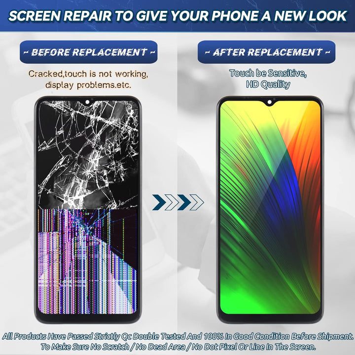 RongZy für Samsung Galaxy A10 LCD Bildschirmersatz für Samsung A10 A105F Touchscreen Digitalisierer