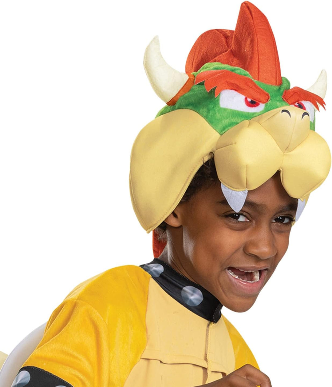 Disguise Bowser-Kostüm mit Kapuze, offizielles Super-Mario-Charakter-Kostüm für Kinder (7-8) Bowser,