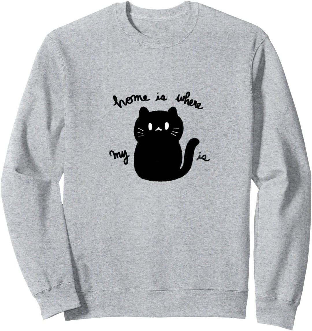 Cute Kawaii Little Kitty Cat Pet Graphic Sweatshirt