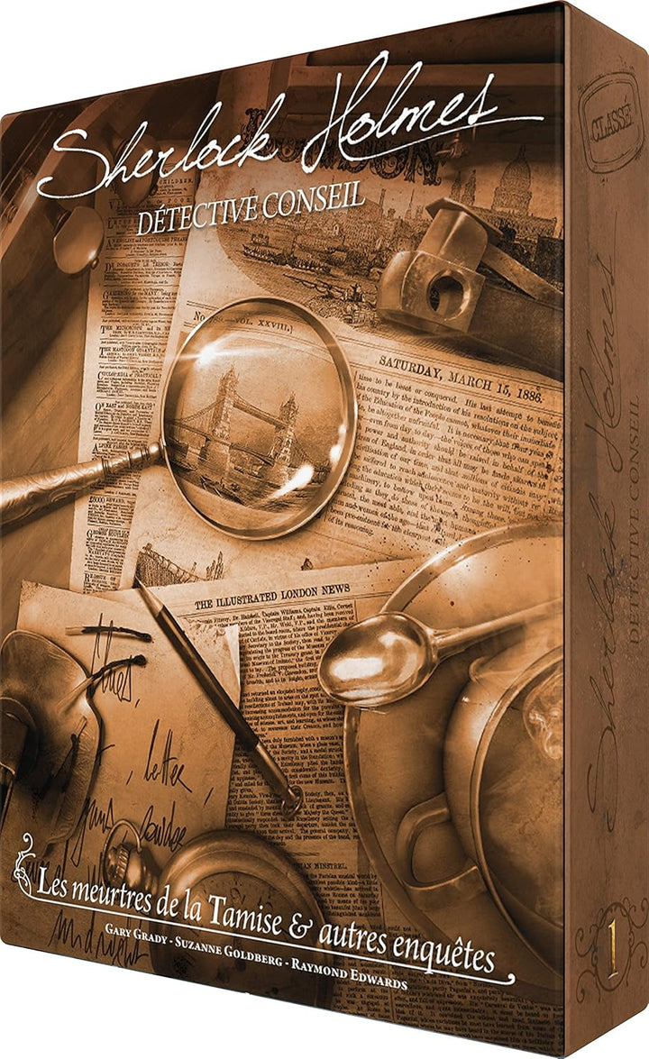 Sherlock Holmes SCSHDC01FR Detektiv-TIPP: Die Morde an der Themse & andere Ermittlungen, Mehrfarbig,