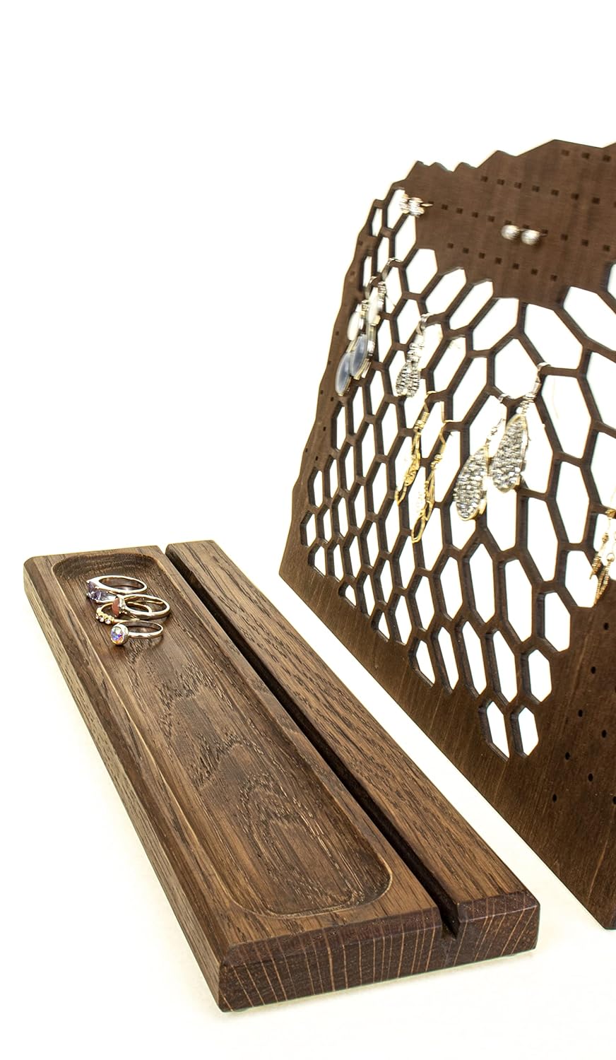 Ohrringhalter – Ohrringständer – Schmuckständer für Ohrringe und Ohrstecker – Handmade in