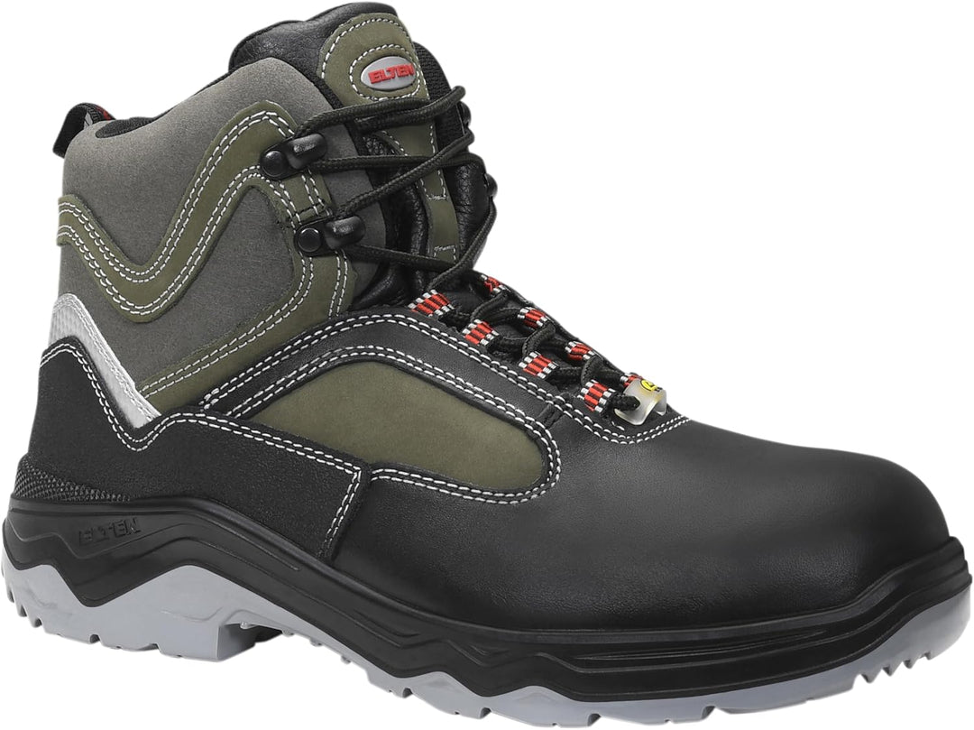ELTEN Sicherheitsschuhe LEX ESD S3 steel, Herren, leicht, schwarz, Stahlkappe - Grösse 43