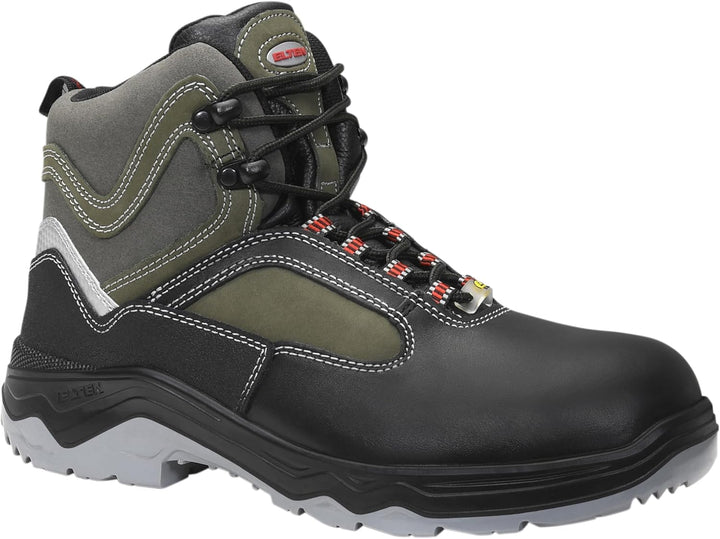 ELTEN Sicherheitsschuhe LEX ESD S3 steel, Herren, leicht, schwarz, Stahlkappe - Grösse 48