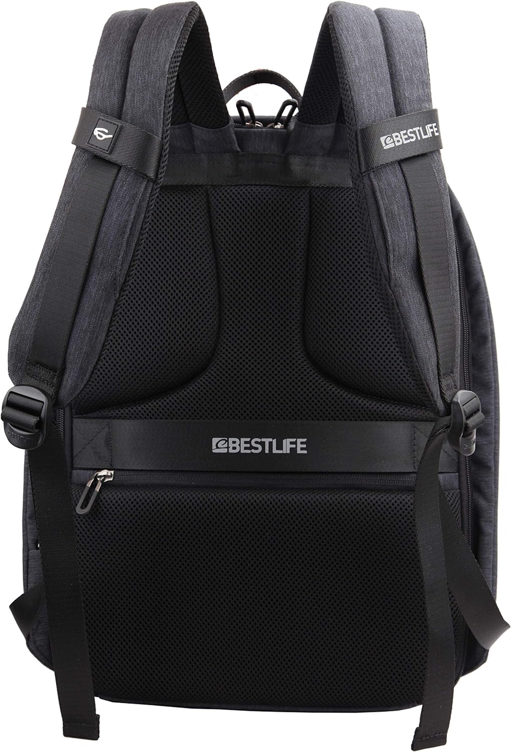 Best Life Travelsafe Murada Rucksack, 46 cm, 23 Liter, Grau