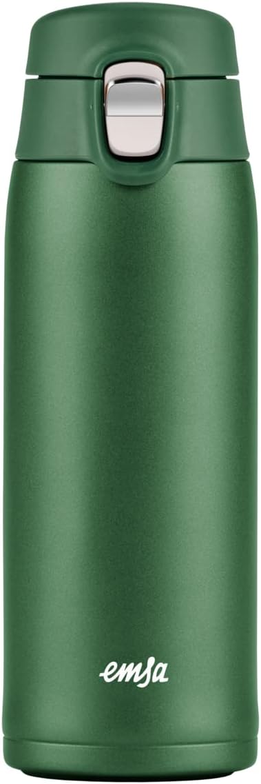 Emsa N21519 Travel Mug Light Isolierbecher | Fassungsvermögen: 0,4 L | extra-schlankes Format | Leic