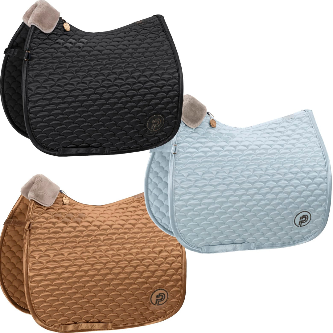 Eskadron Platinum Schabracke Satin Cloud mit edle Lurex - Biese cognac VS, cognac VS