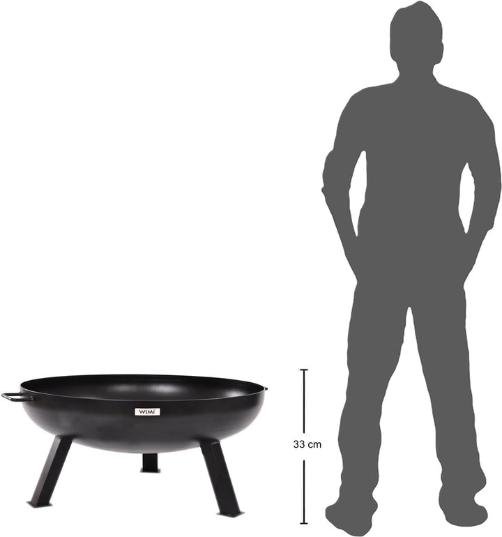 Feuerschale 60 cm BBQ 60 Design Feuerschale 3 Bein Firepit Grill