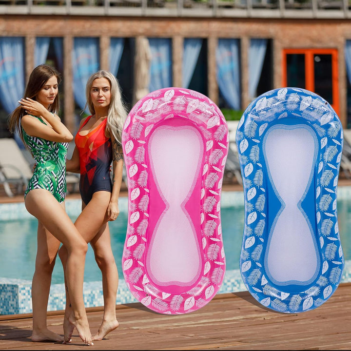 Buen Don Luftmatratze Pool, Aufblasbare Float Lounger Luftmatratze Pool Wasser-Hängematte (Blau), Bl