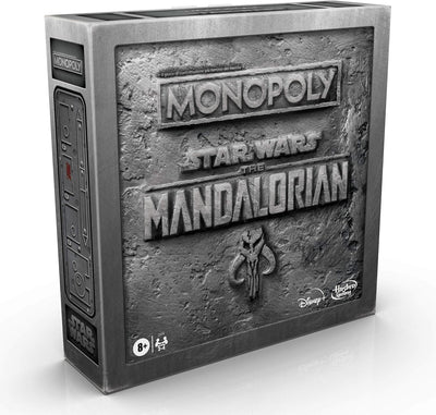 Hasbro Monopoly Star Wars The Mandalorian, Spiel in Box, inspiriert von der TV-Serie The Mandalorian
