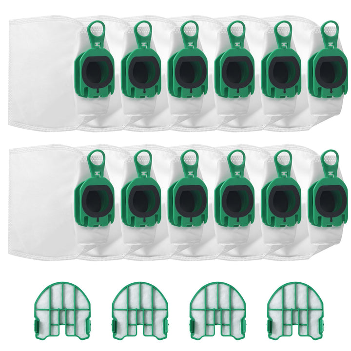 12 Staubsaugerbeutel für Vorwerk Kobold VB100, Für Vorwerk Staubsaugerbeutel, Für Kobold Staubsauger