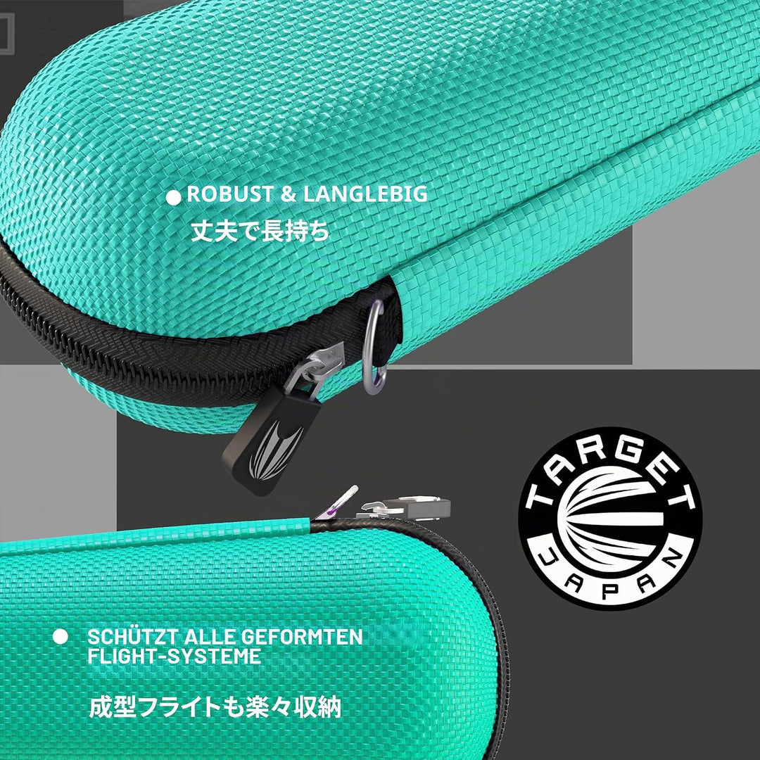 Target Japan Takoma Shell Wallet, Teal | Dart-Tasche, Dart-Aufbewahrungsbehälter, hält 3 vollständig