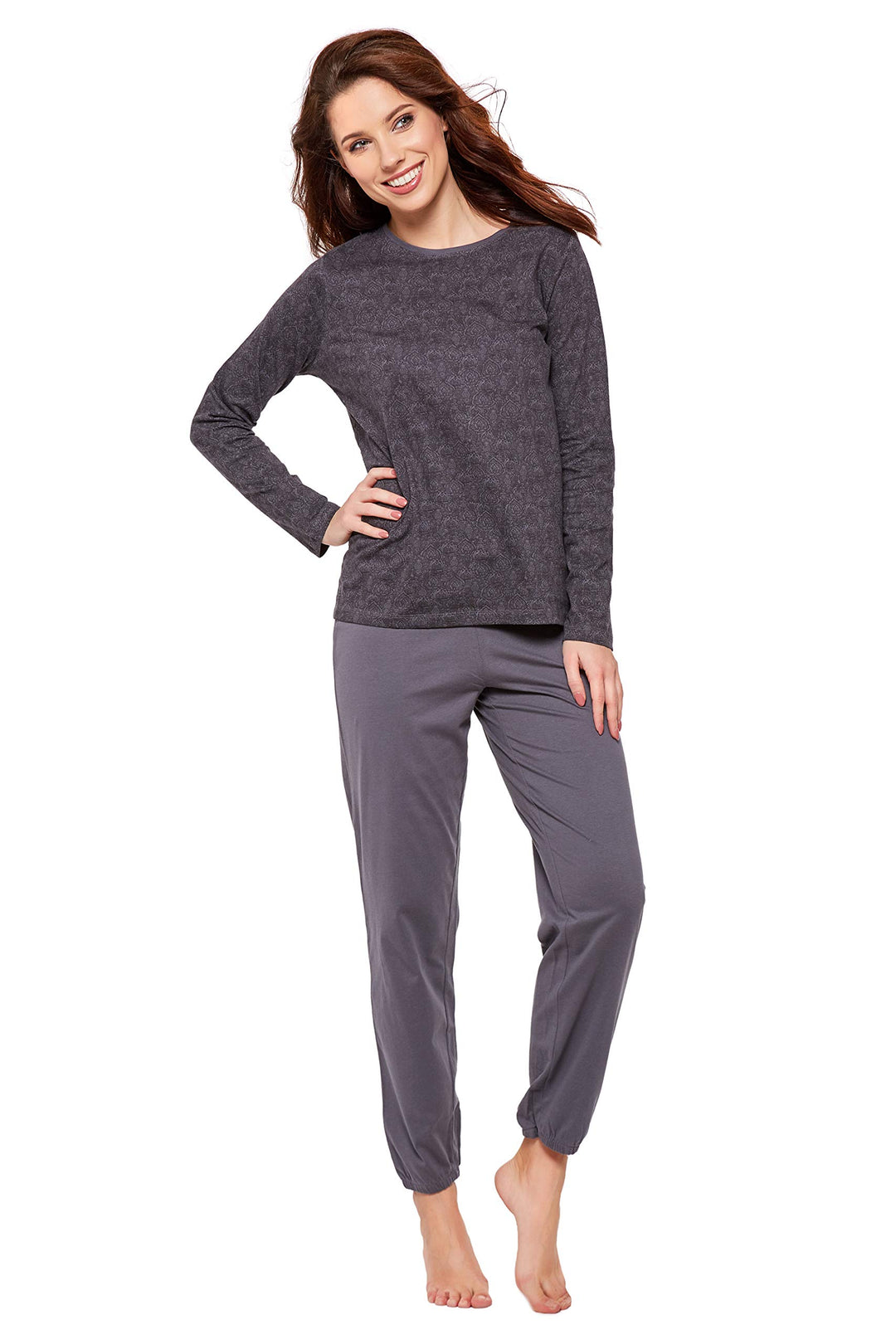Moonline moderner und bequemer Damen Pyjama/Shorty, mit weicher Baumwolle, Verschiedene Modelle S An