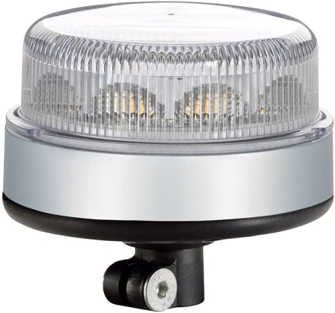 HELLA - LED-Blitz-Kennleuchte - K-LED Blizzard - 12/24V - gelb - Anbau/Rohrstutzen, flexibel - Menge
