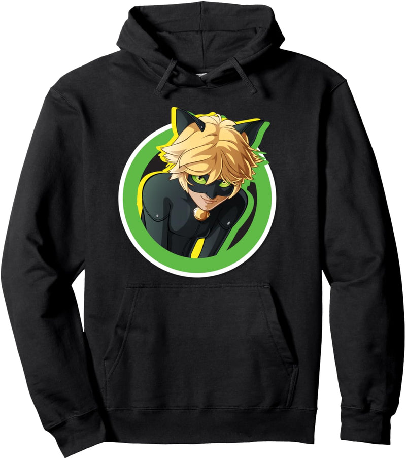 Miraculous-Kollektion Cat Noir Anstecker Pullover Hoodie