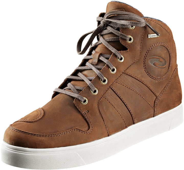 Held Sirmione - Motorrad Schnürstiefel Kurz - GORE-TEX - Rindleder - EN 13634 38 EU Braun, 38 EU Bra