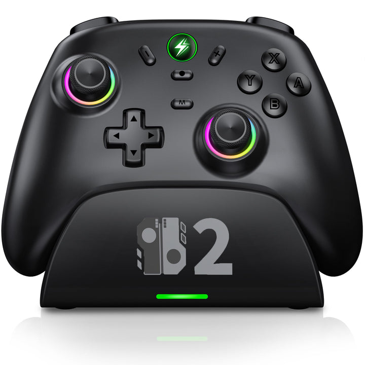 ALEEMTRY Switch Controller Kompatibel mit Switch 2/Switch/Lite/OLED, Wireless Switch Pro Controller