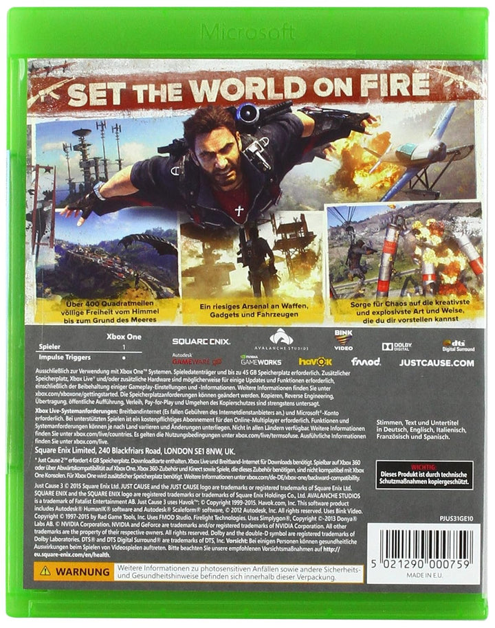 Just Cause 3 Xbox One Standard, Xbox One Standard