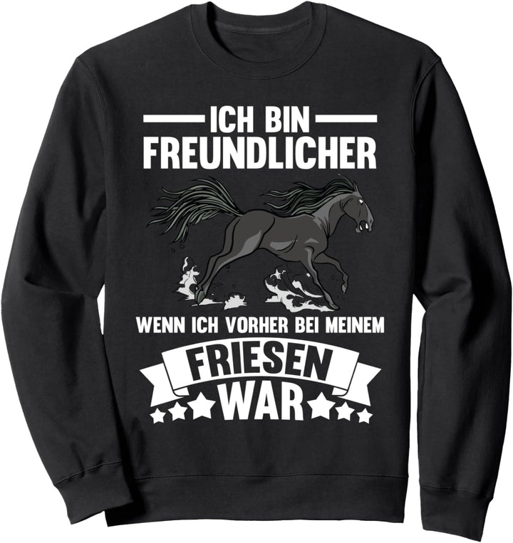Pferd Friese Reiten Pferde Sweatshirt