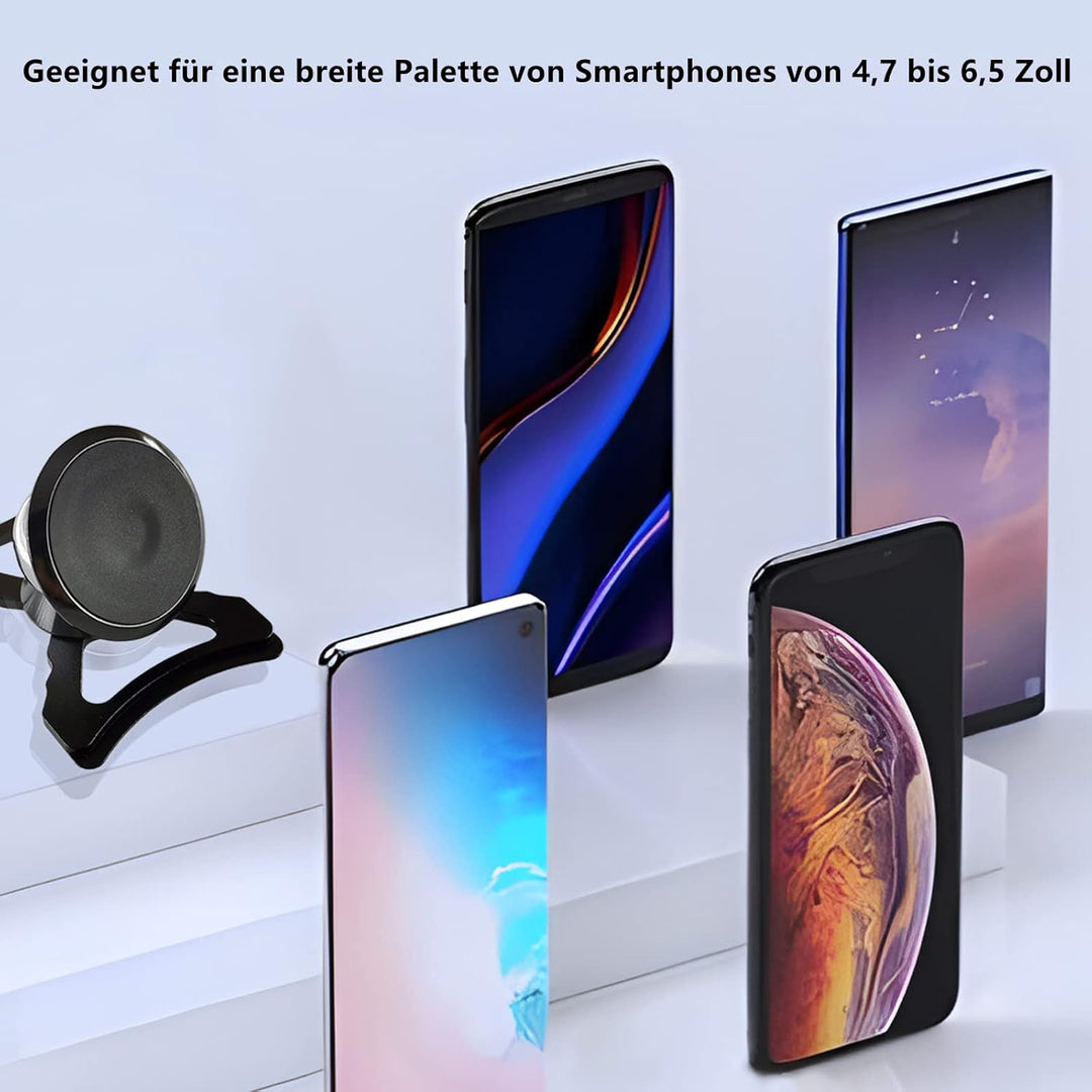Magnet Handyhalterung kompatibel Audi A3 8P und Audi S3 8P geeignet für Smartphone und GPS mit Auto