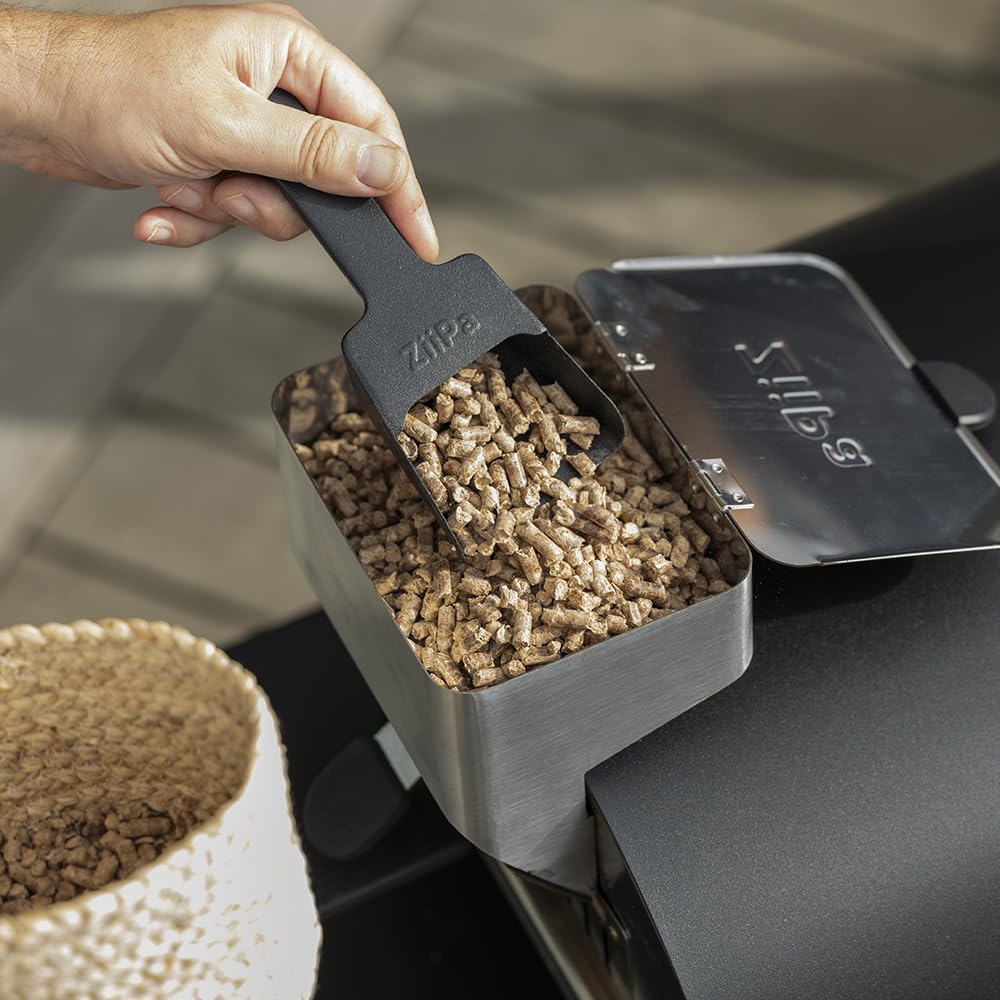 ZiiPa • Pelletspender • Donato • Geeignet für unsere Piana-Pelletöfen • Kontinuierliches Kochen • Ko