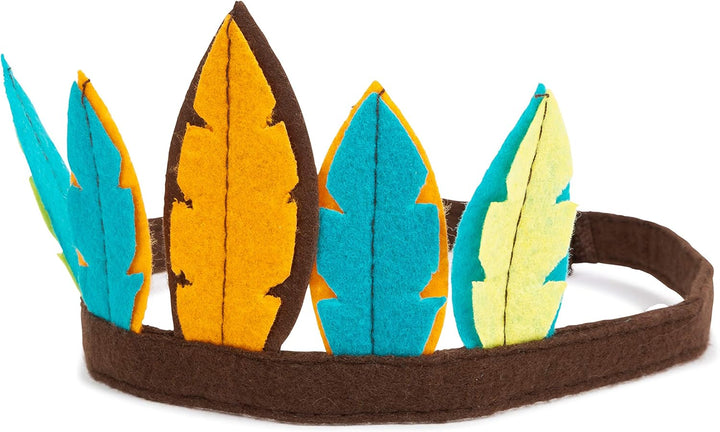 small foot 11385 Schaukelpferd Indianer, mit Soundeffekten und inkl. passenden Kopfschmuck, ab 3 Jah