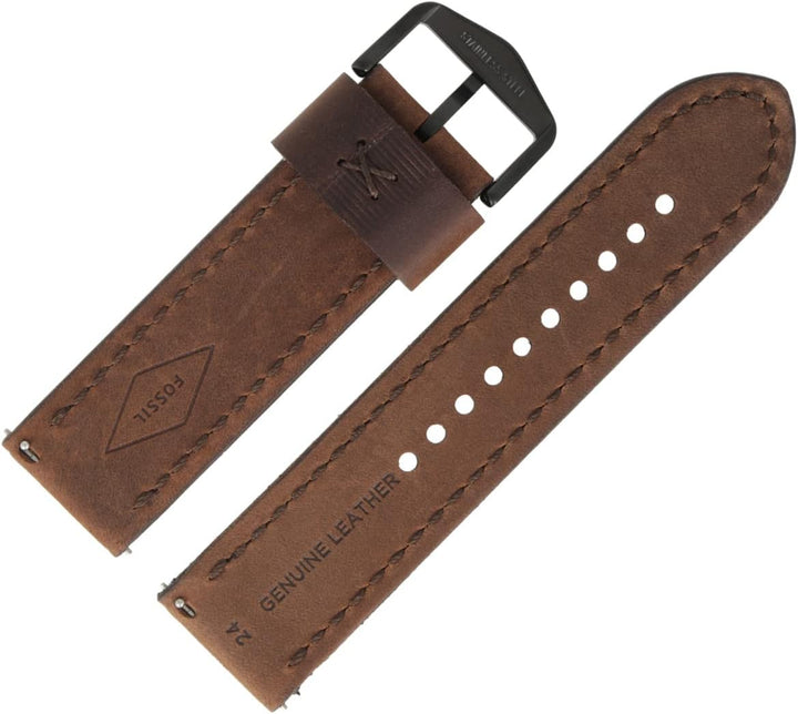 Fossil Uhrenarmband 24mm Leder Braun - JR-1487 |